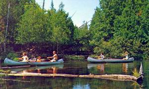 CANOEING THE AU SABLE