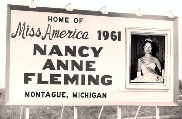 NANCY ANN FLEMING MISS AMERICA 1961 MONTAGUE